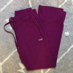 Grey’s anatomy wine scrub pant